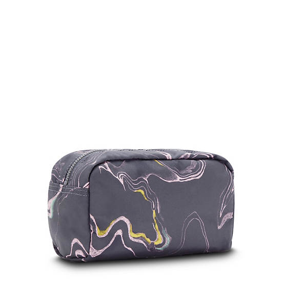 Kipling Gleam Printed Pouch Taske Sølv | DK 2140HA